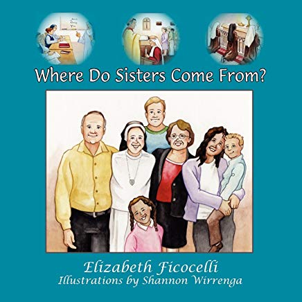 Where do sisters come from Children's book cover.