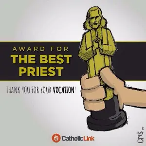 award for the best priest.