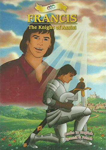 DVD cover for francis the knight of assisi.
