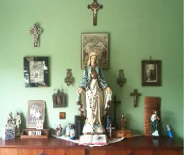 home altar.