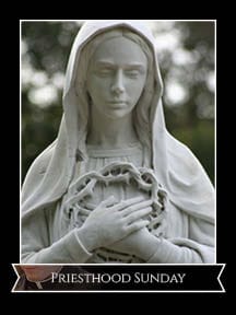 Rosary for Priests Prayer Card