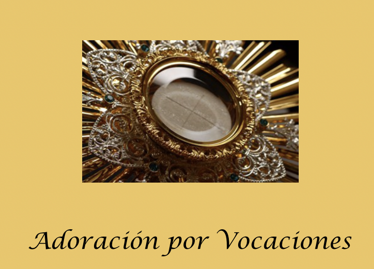 Adoration for Vocations Banner