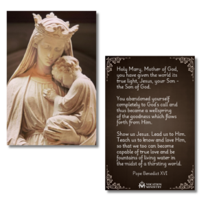 Marian Prayer Card (Pack of 50)